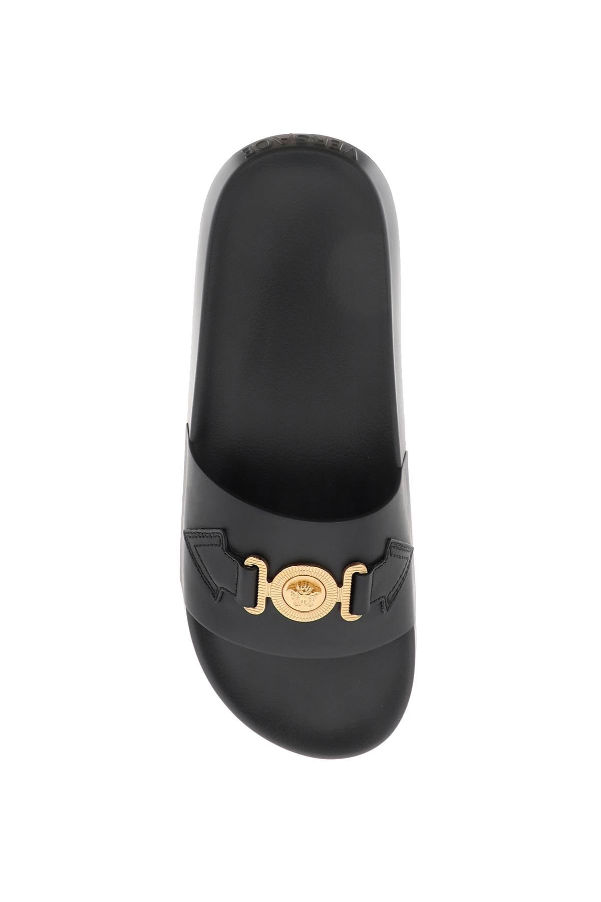 Versace 'Medusa Biggie' Slides   Black