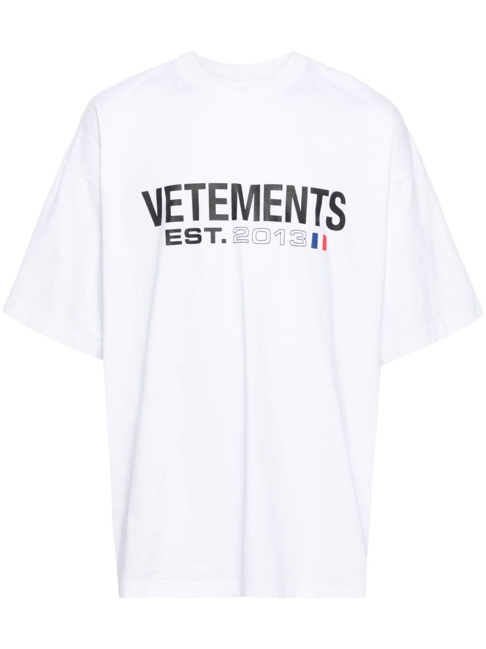 Vetements T Shirts And Polos White