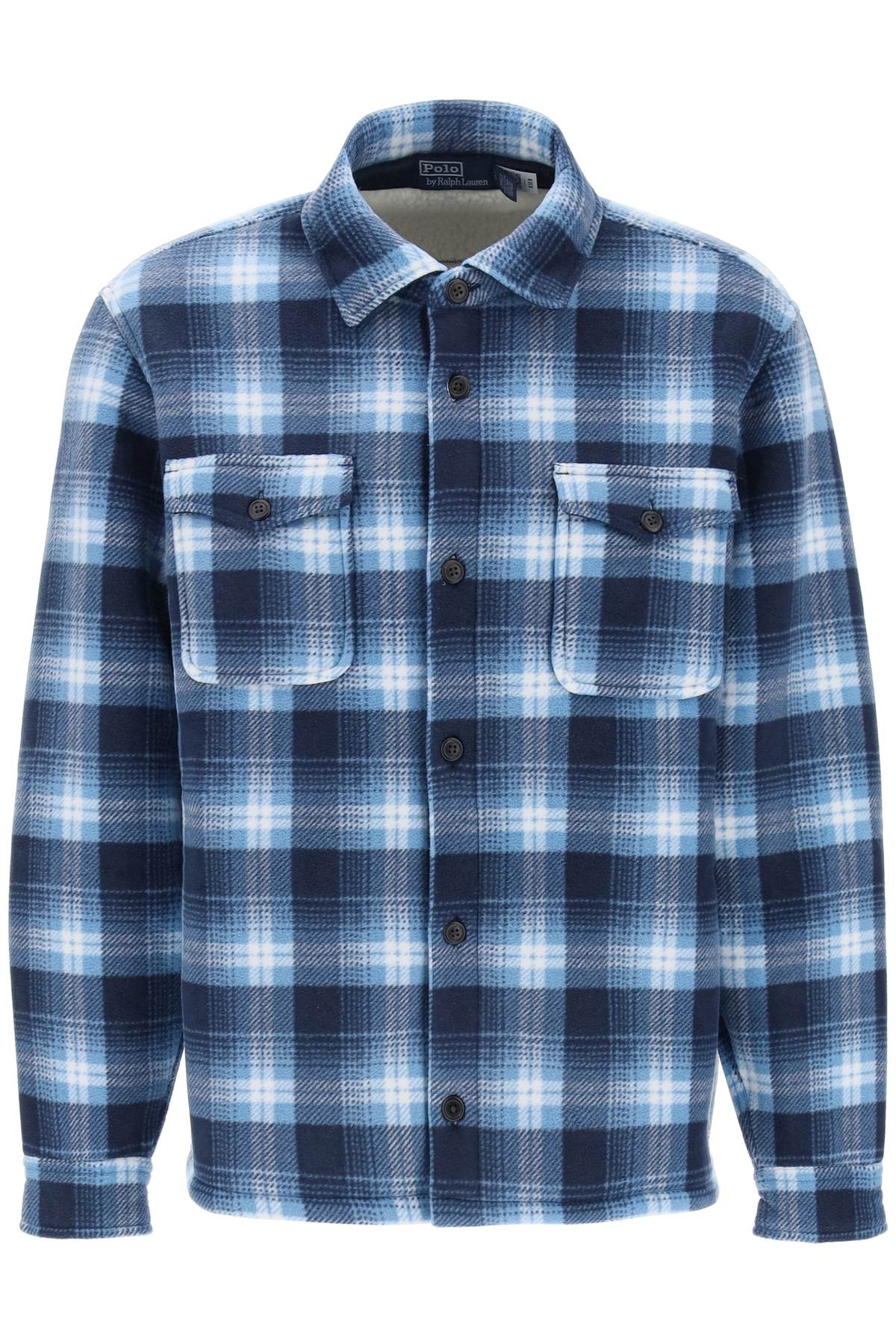 Polo Ralph Lauren Check Overshirt   Blue