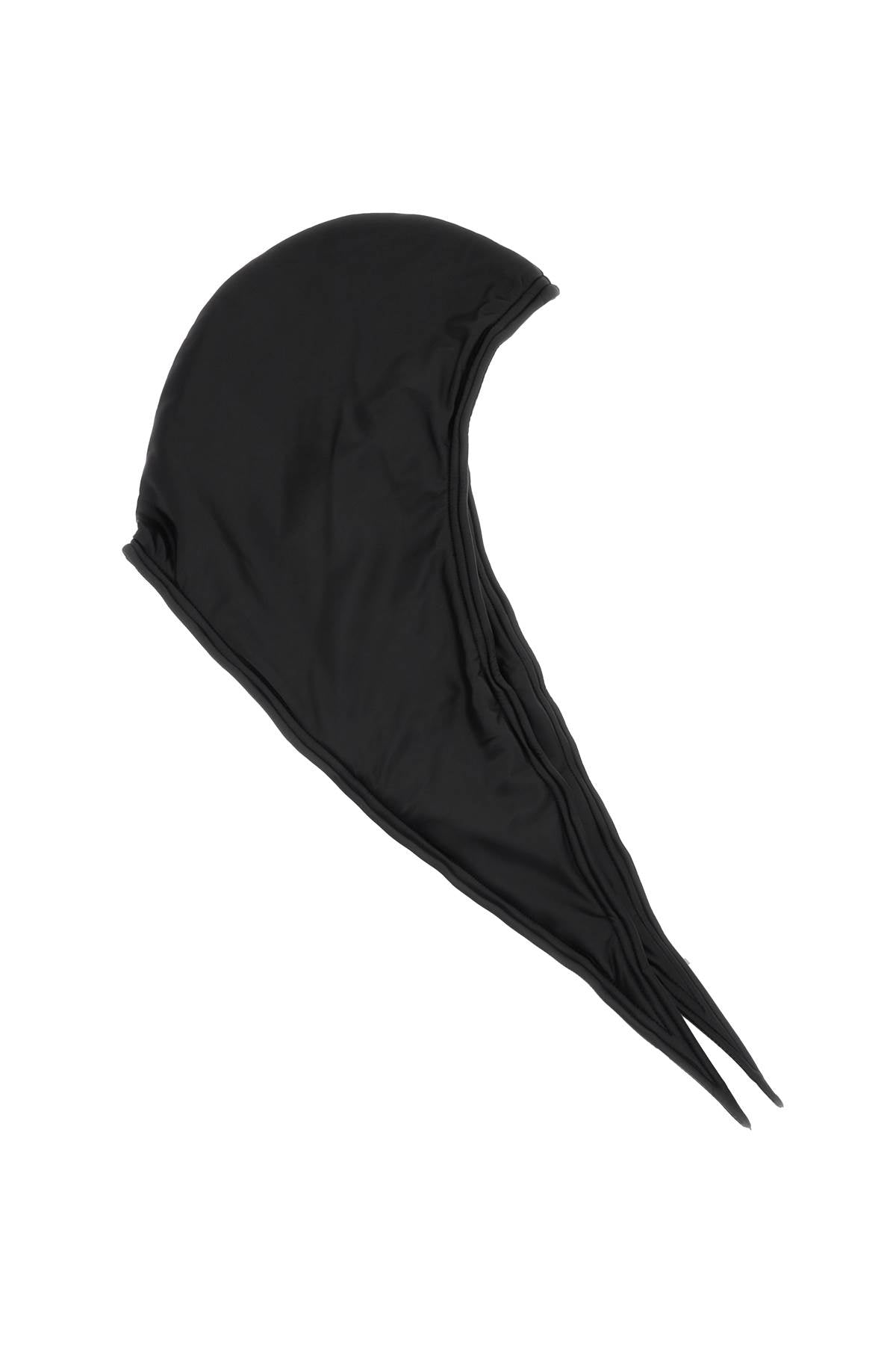 Y Project Faux Leather Hood   Black