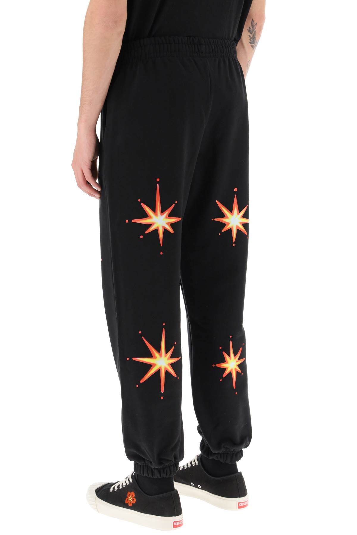 Sky High Farm 'Firework' Jogger Pants   Black