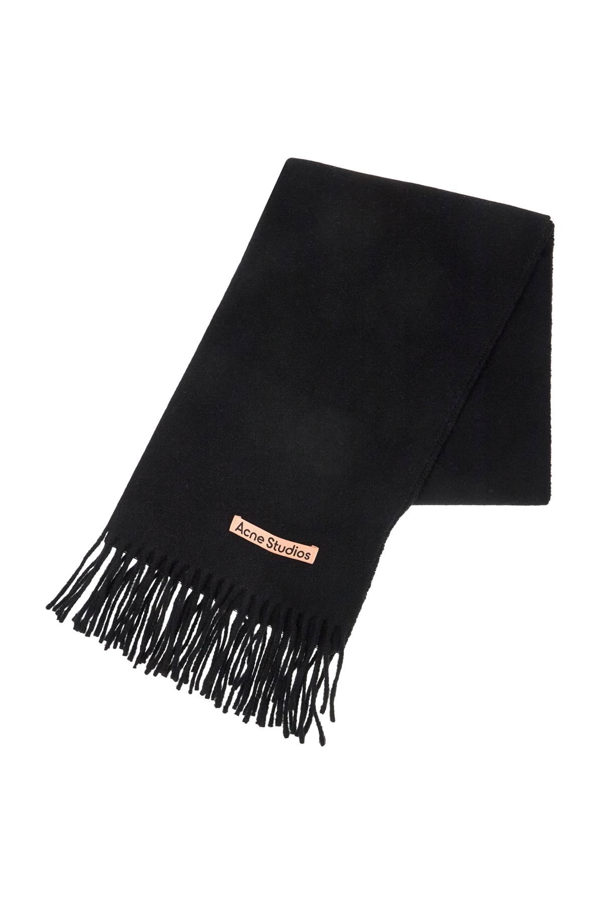 Acne Studios Cashmere Scarf For Women   Black