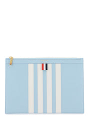 Thom Browne 4 Bar Pouch   Light Blue