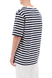 Versace Nautical Stripe T Shirt   White