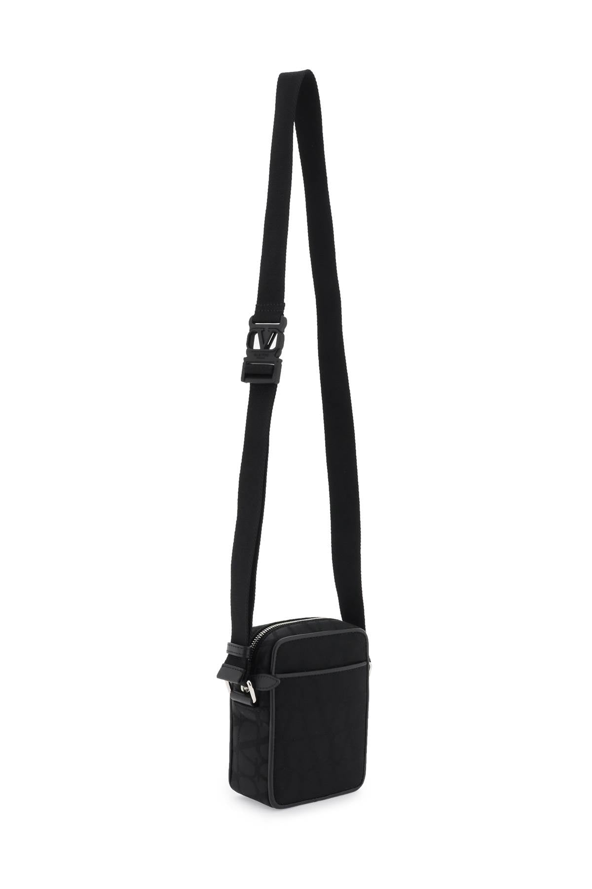 Valentino Garavani Small Black Iconographe Crossbody Bag