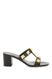 Valentino Garavani Roman Stud Mules   Black