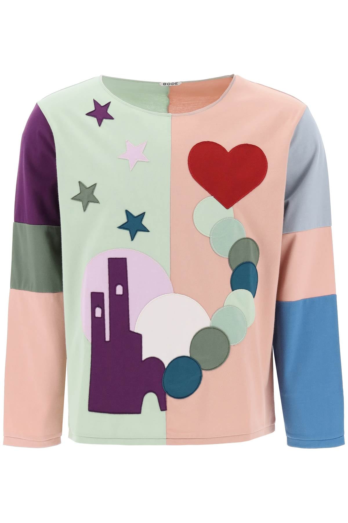 Bode Vista Long Sleeved T Shirt   Multicolor