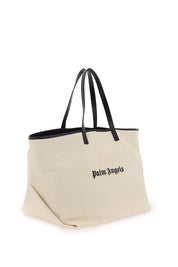 Palm Angels Canvas Tote Bag   White