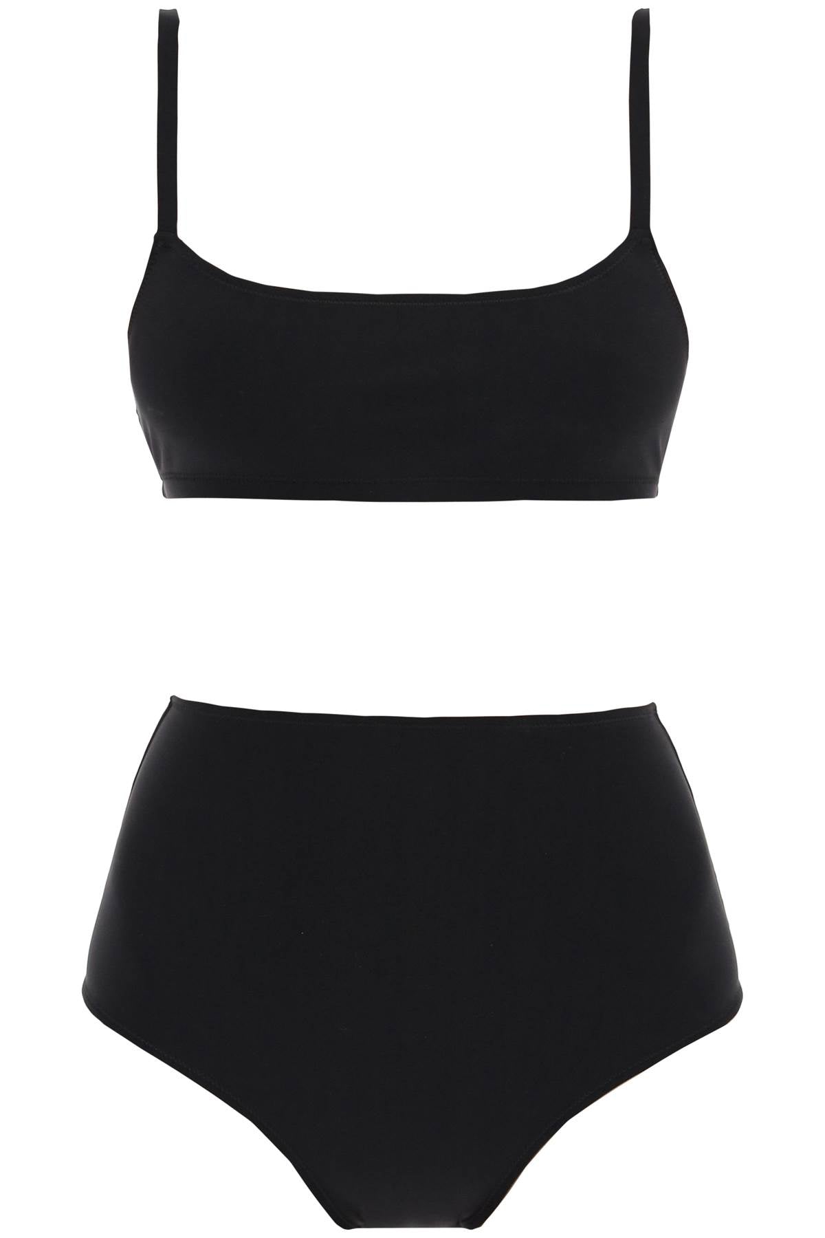 Lido Eleven High Waist Bikini Set   Black