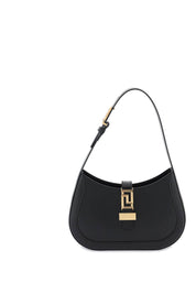 Versace Greca Goddess Small Hobo Bag   Black