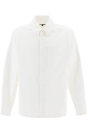 A.P.C. Basile Brodée Overshirt   White