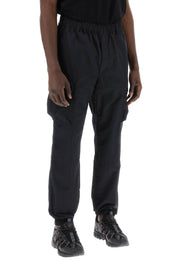 Parajumpers Edmund Cargo Pants In Nylon Poplin Fabric   Black