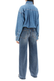 Haikure Tilda Denim Jumpsuit   Blue