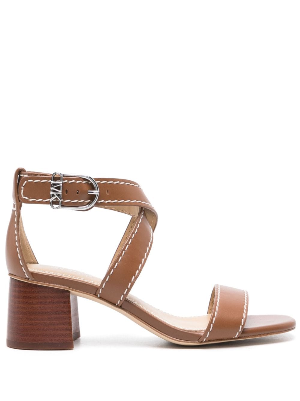 Mmk Sandals Leather Brown