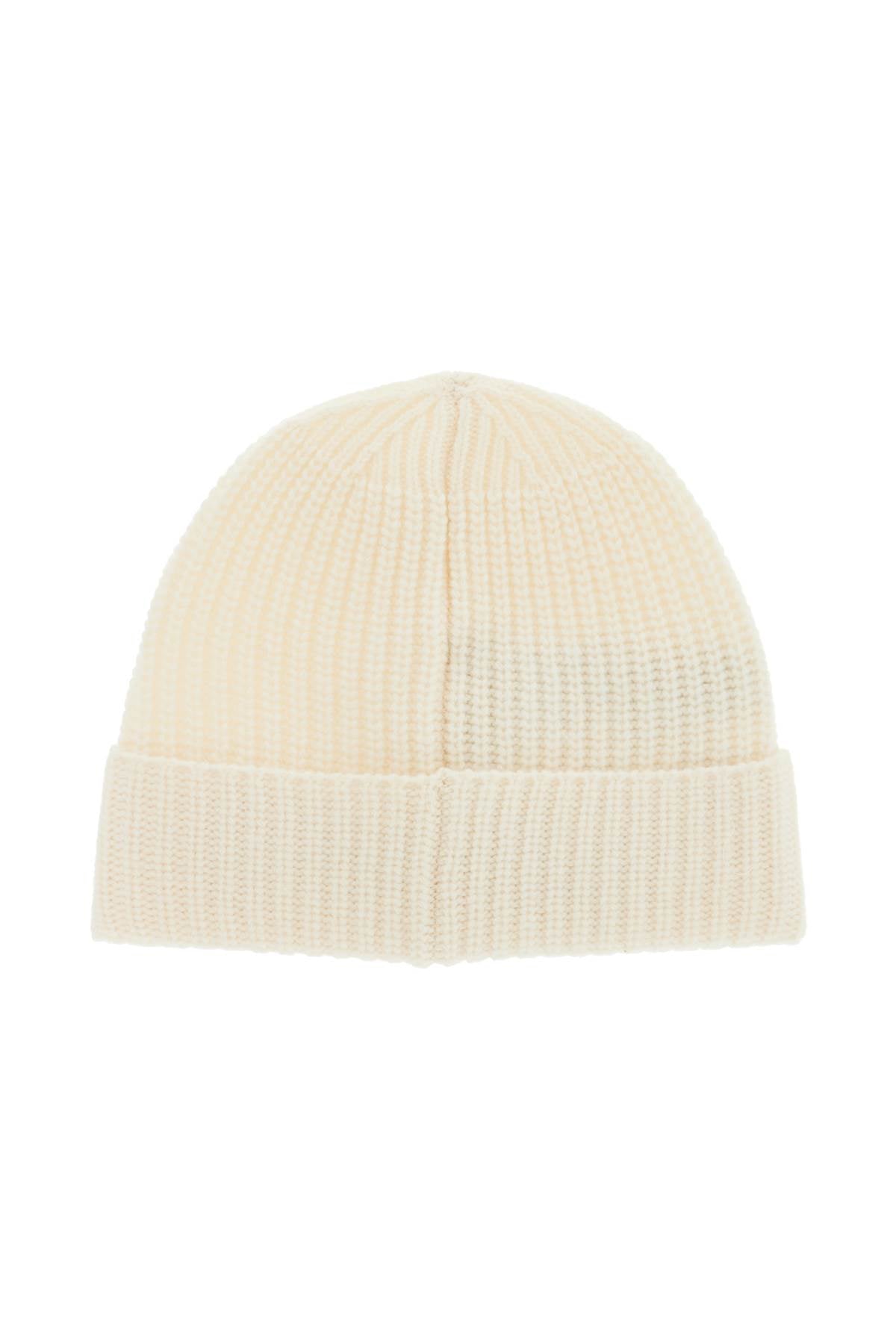 Stone Island Woolen Beanie Hat   White