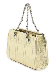 Tory Burch Fleming Mini Bag   Gold