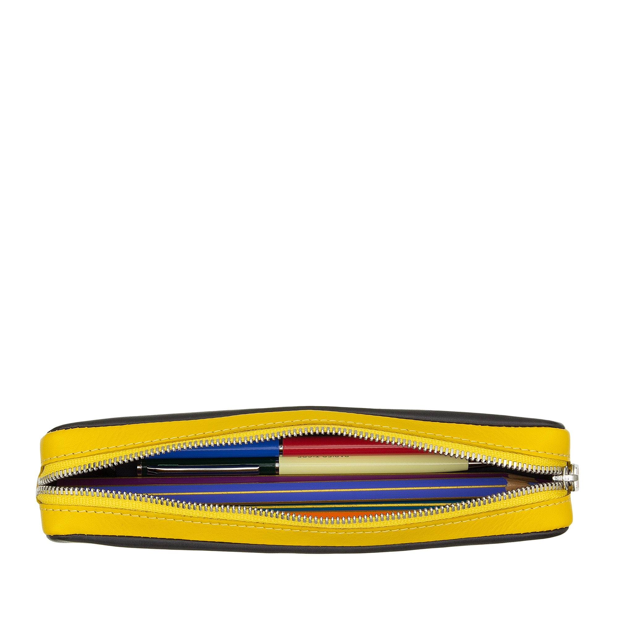 DuDu庐 Calfskin Multicolor Pencil Case