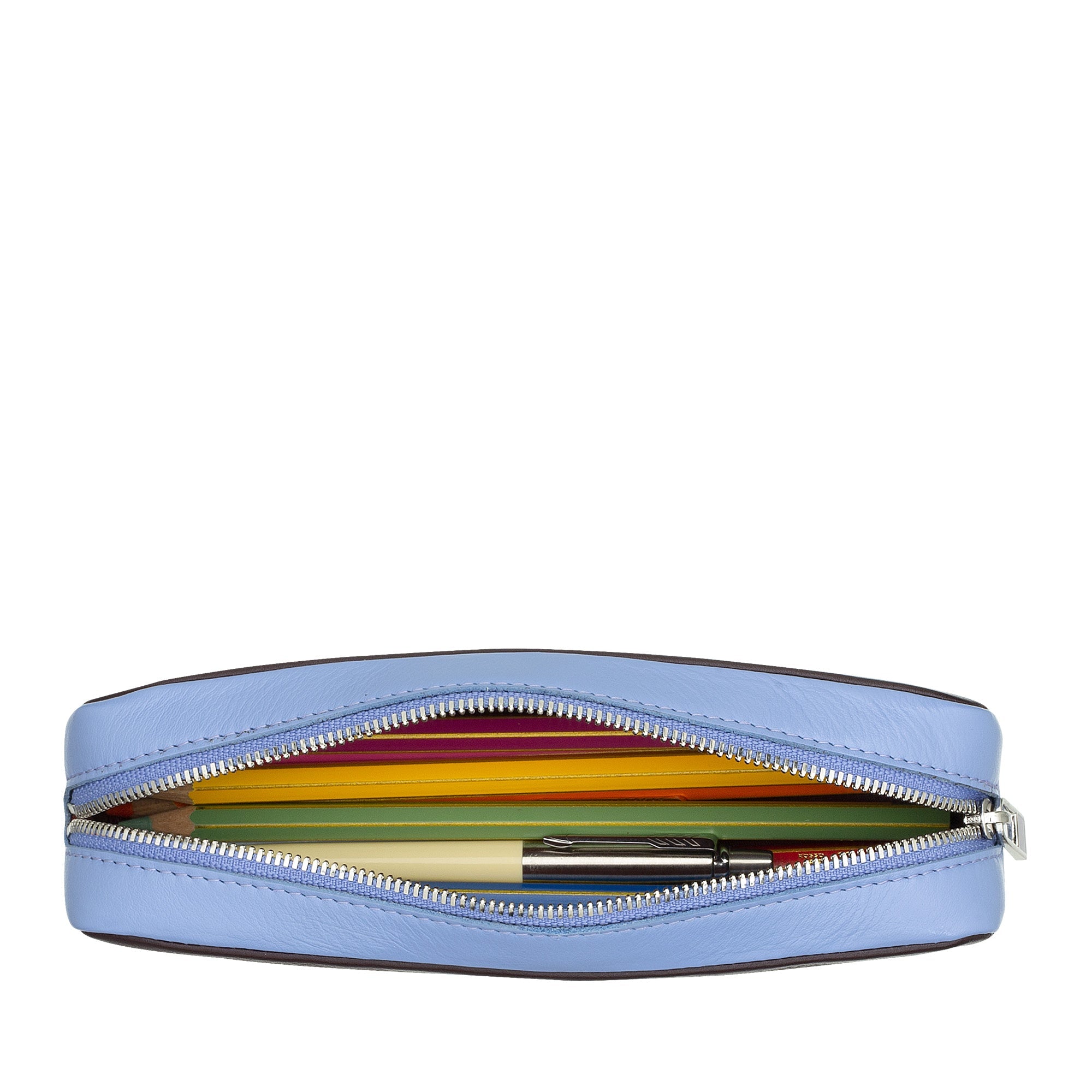 DuDu庐 Calfskin Multicolor Pencil Case