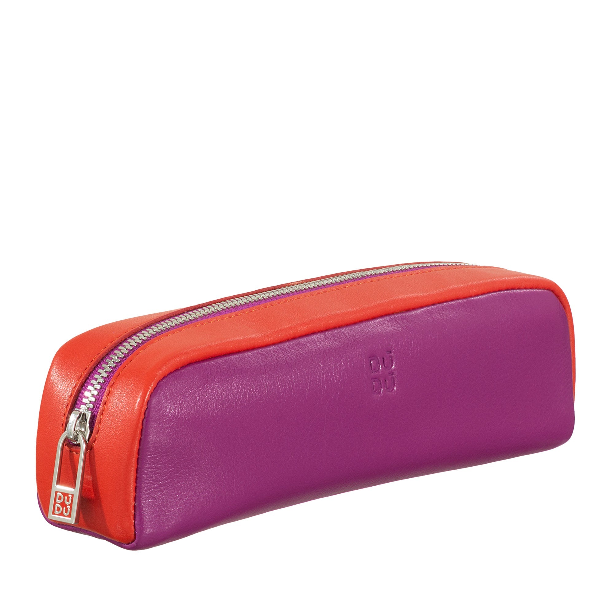 DuDu庐 Calfskin Multicolor Pencil Case