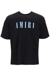 Amiri Crewneck T Shirt With Core Logo   Black