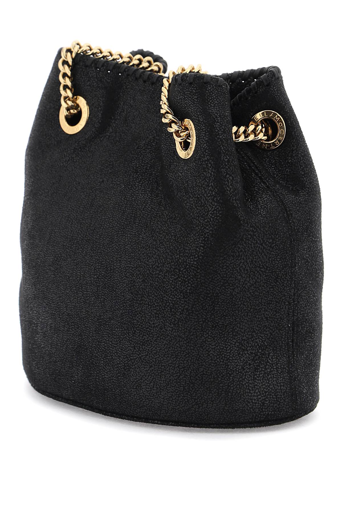 Stella Mc Cartney Falabella Bucket Bag   Black