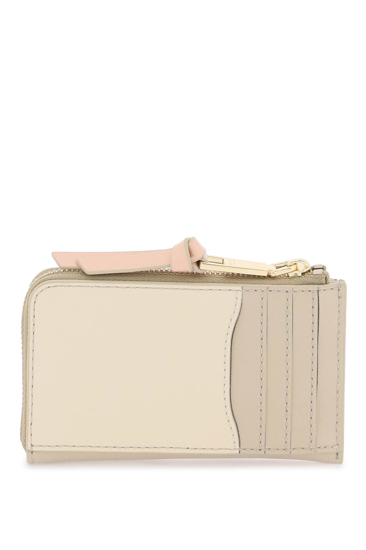 Marc Jacobs The Utility Snapshot Top Zip Multi Wallet   Beige