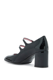 Carel "mary Jane Alice In Patent Leather   Black