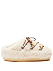 Moon Boot Resort Sandals Beige