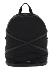 Alexander Mcqueen Harness Backpack   Black