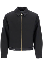 Casablanca Stretch Twill Blouson   Black