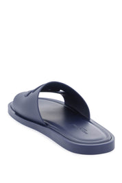 Dolce & Gabbana Dg Rubber Slides   Blue