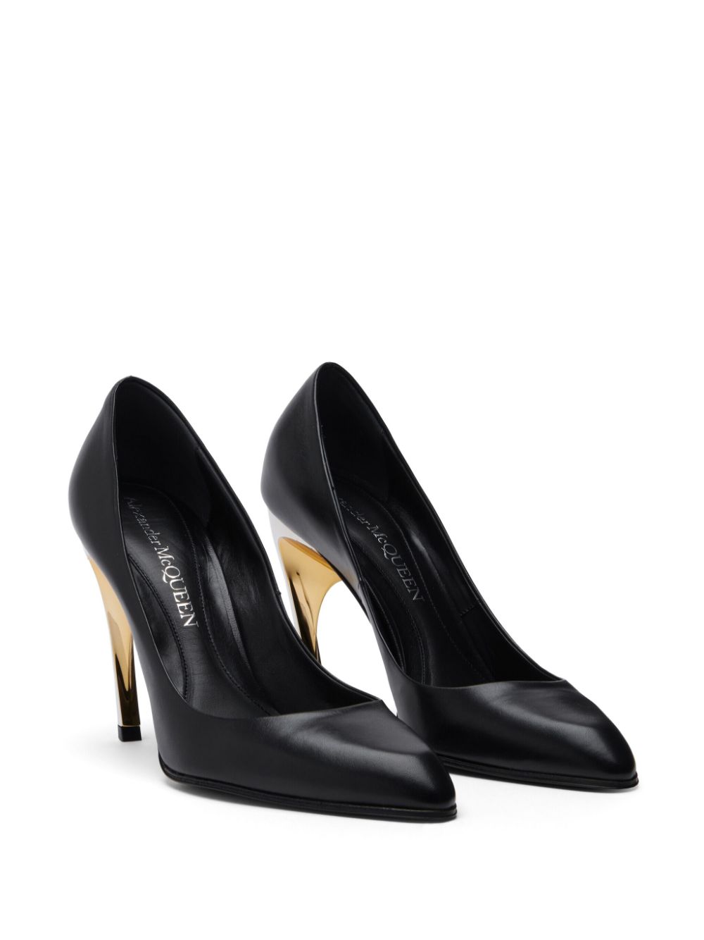 Alexander Mcqueen With Heel Black