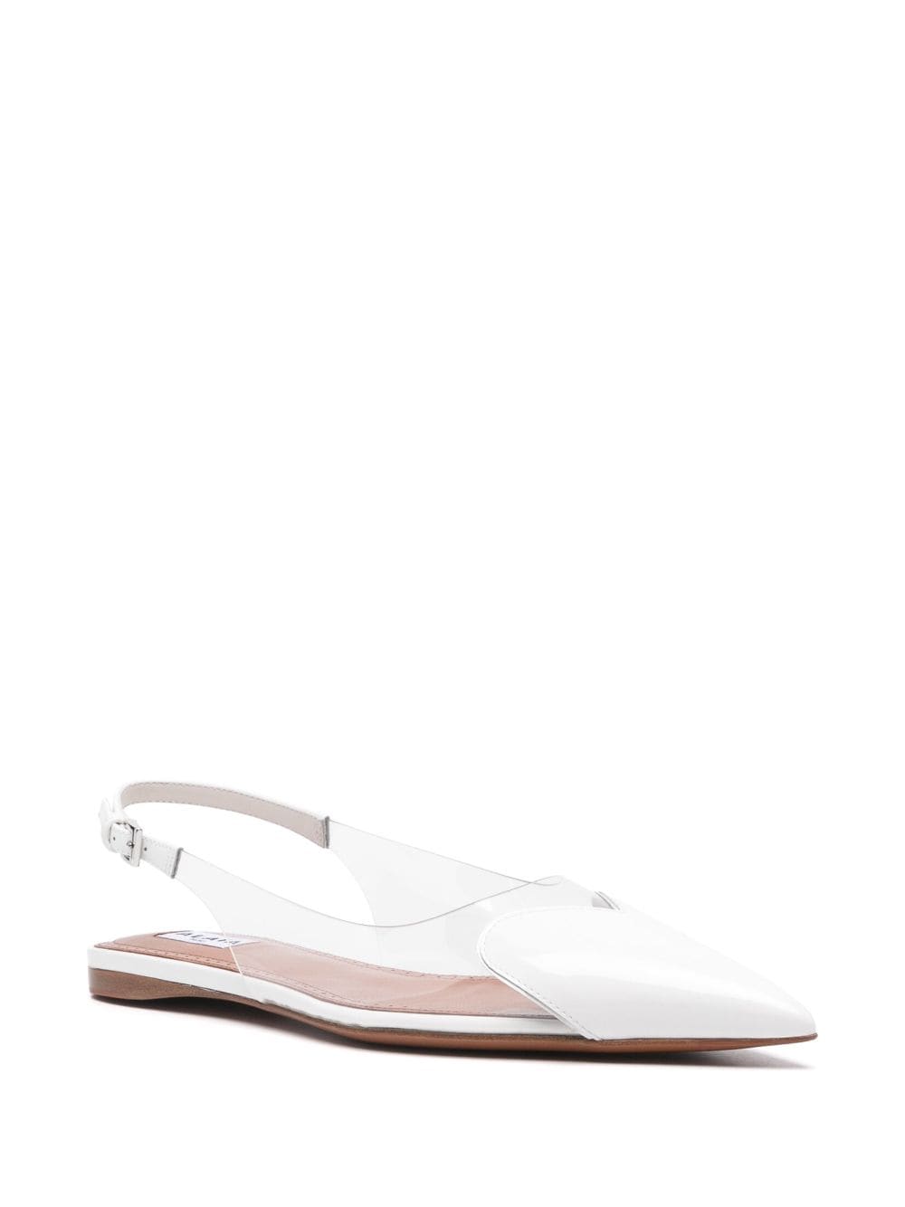 Alaia Flat Shoes White