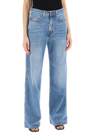 Haikure Winona Wide Leg Jeans   Blue