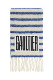 Jean Paul Gaultier Striped Alpaca Blend Marinière Scar   White