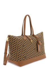 Bally Bar Tote Bag   Brown