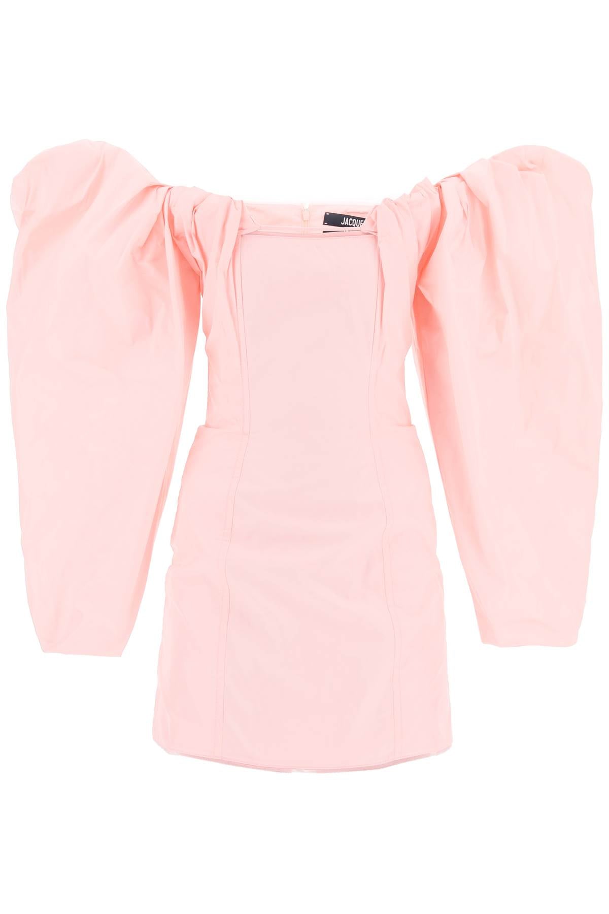 Jacquemus La Robe Taffetas Mini Dress   Pink