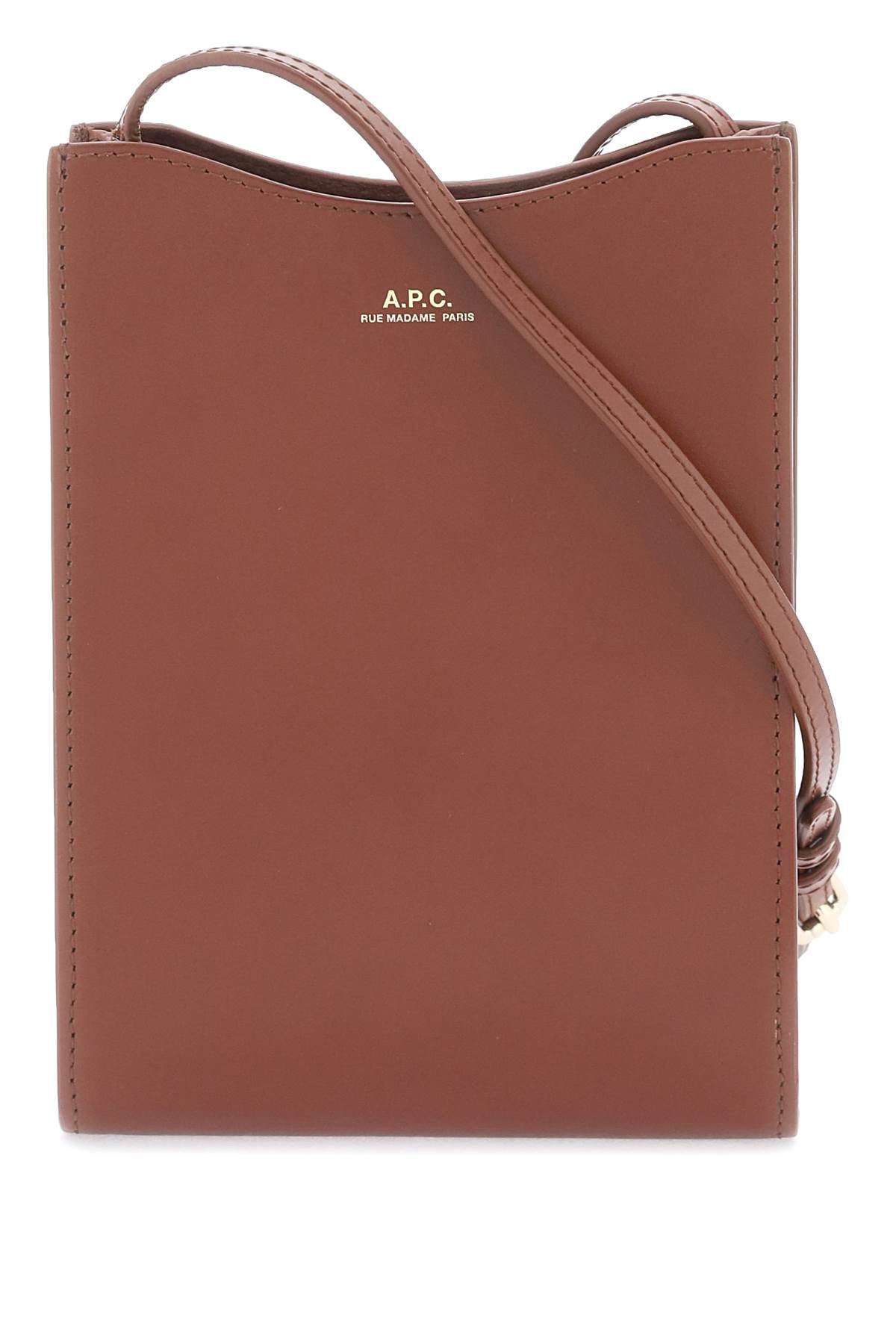 A.P.C. Jamie Mini Crossbody Bag   Brown