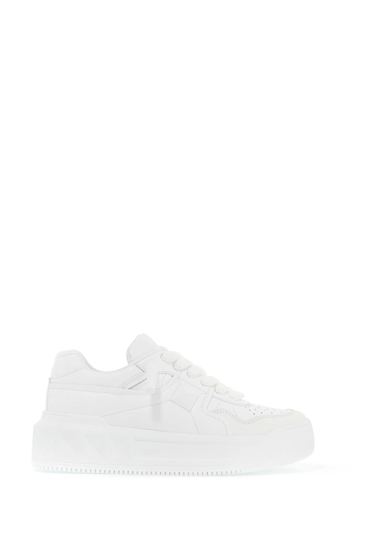 Valentino Garavani Extra Large One Stud Sneakers   White