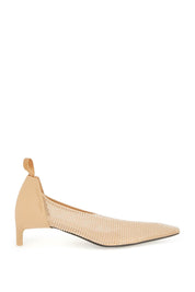 Courreges 'Diving Crystal' Pumps   Beige