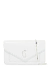 Marc Jacobs Mini Crossbody Chain Wallet Bag   White