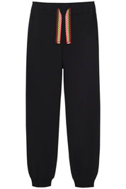 Lanvin 'Curb Lace' Sweatpants   Black