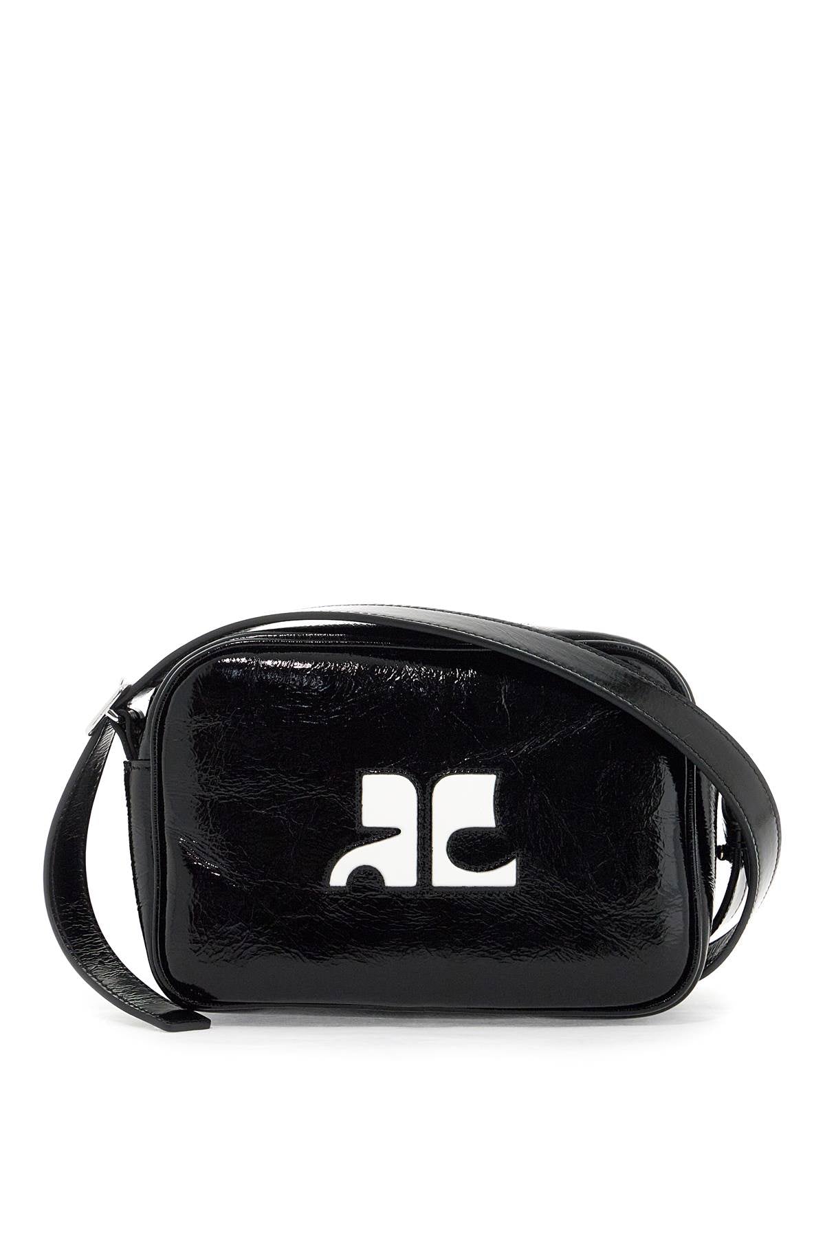 Courreges Reedition Camera Bag For   Black