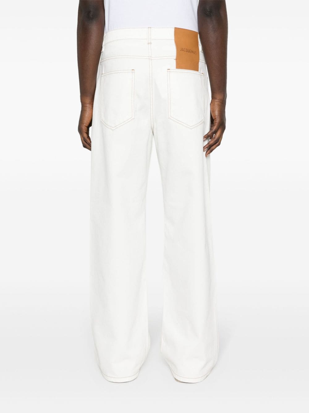 Jacquemus Jeans White