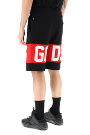 Gcds Sweatshorts With Logo Bands   Black