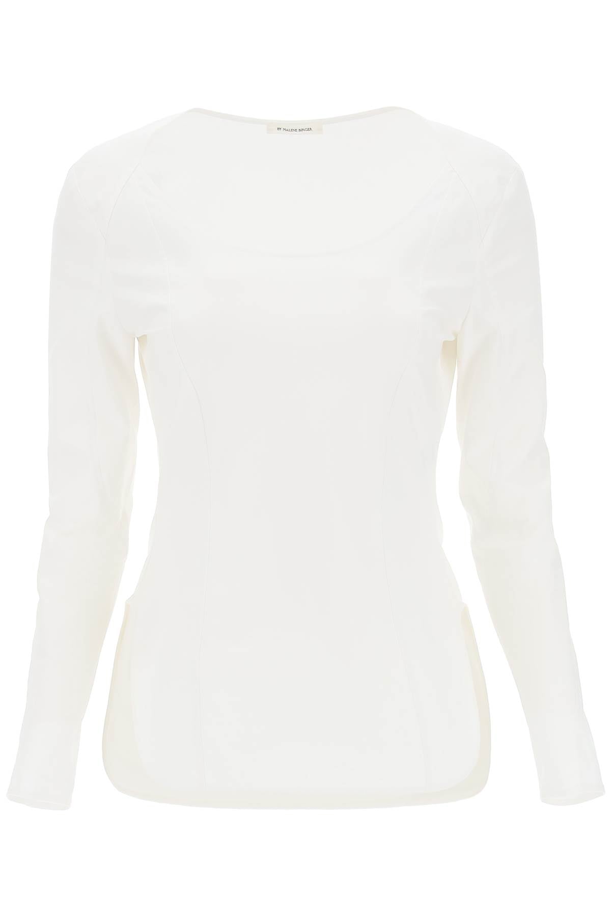 By Malene Birger Leiya Poplin Blouse   White