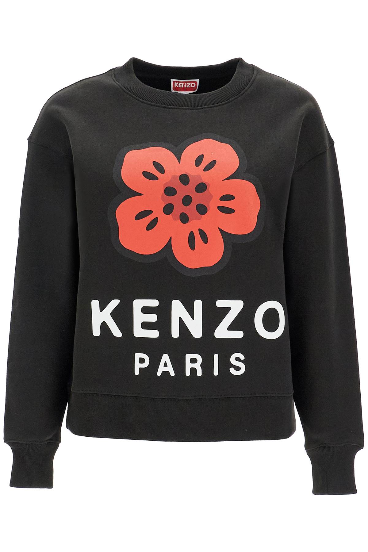 Kenzo Boke Flower Crewneck Sweat   Black