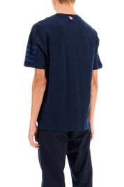 Thom Browne Round Neck 4 St   Blue