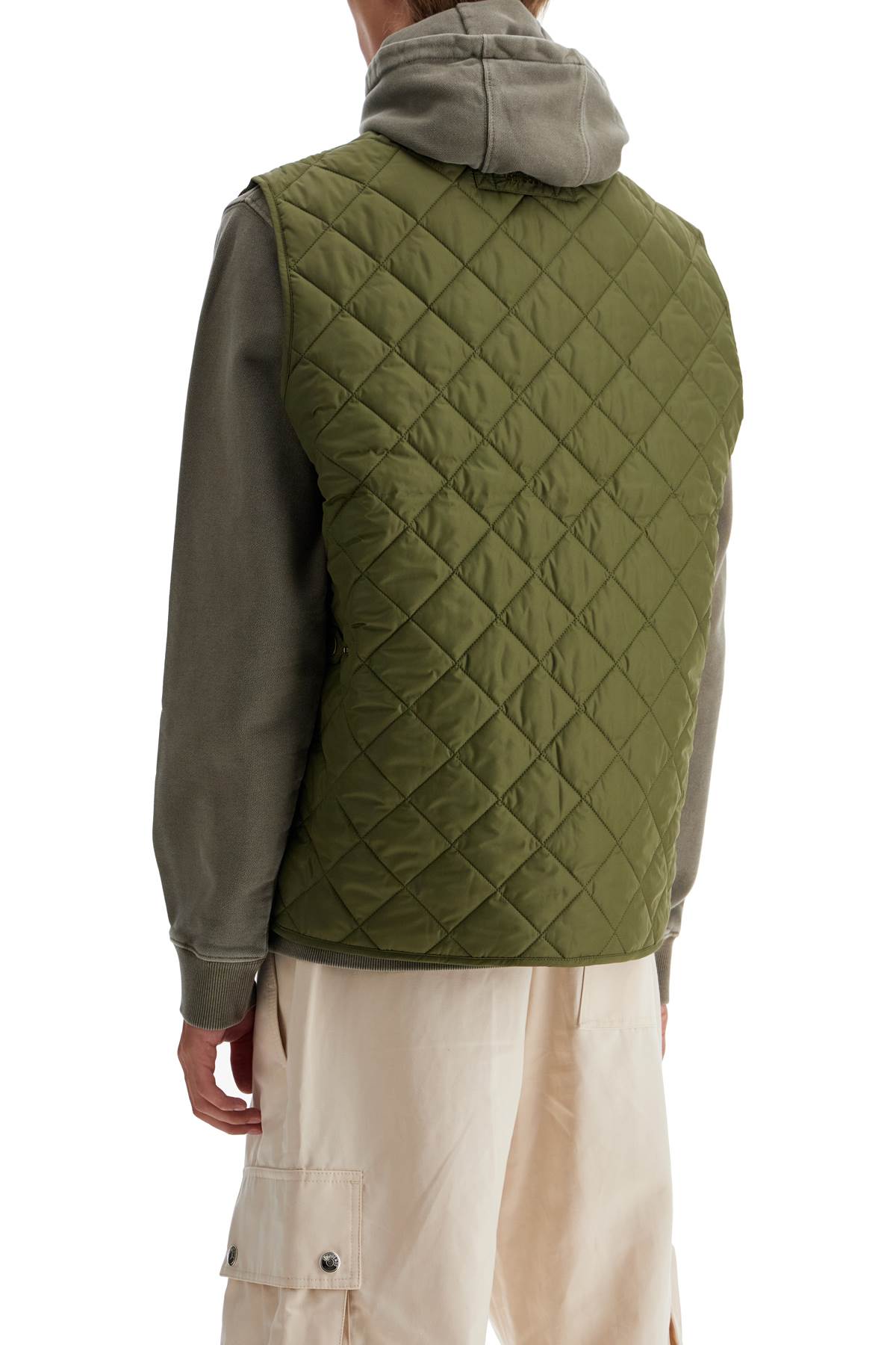 Barbour Lowerdale Quilted Vest   Green