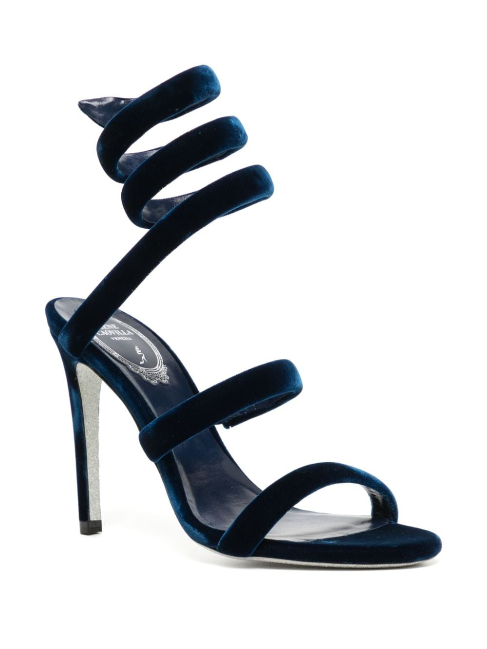 Rene' Caovilla Sandals Blue